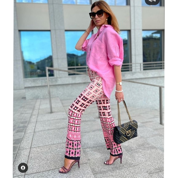 Zara Printed flare pants - Picture 2 of 16